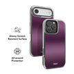 Violet Reverie | Purple Gradient Fluted Glass iPhone Case