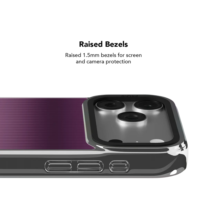 Violet Reverie | Purple Gradient Fluted Glass iPhone Case