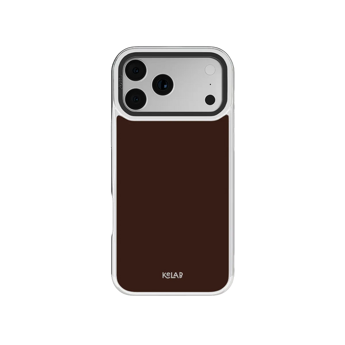 Espresso | Solid Rich Brown iPhone Case