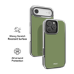 Matcha Bark | Solid Matcha Green iPhone Case