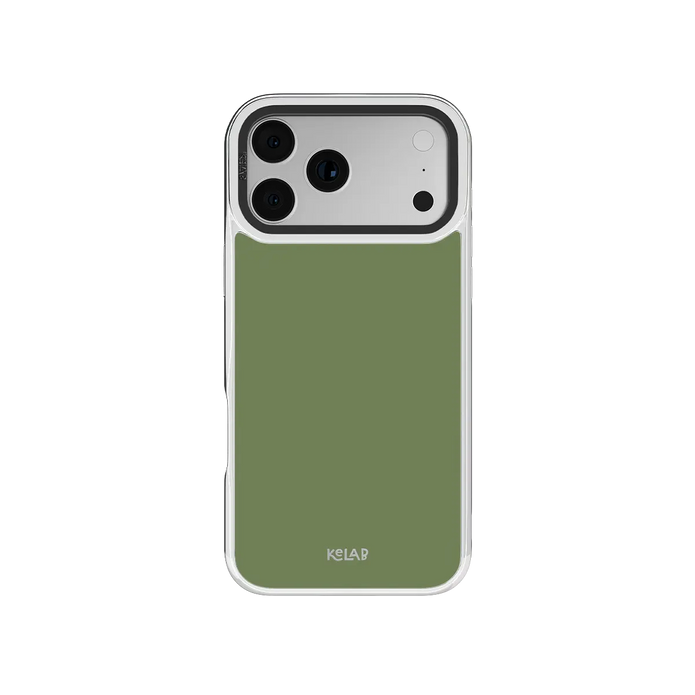 Matcha Bark | Solid Matcha Green iPhone Case