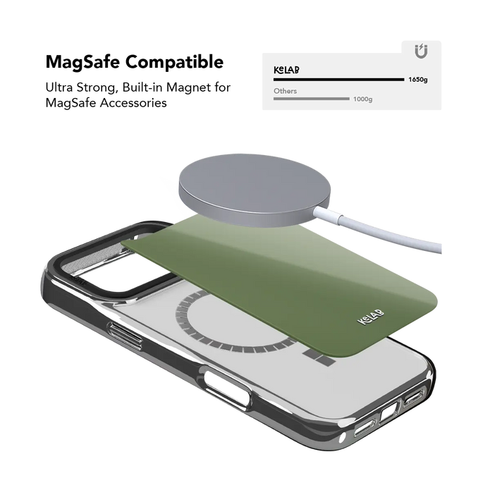 Matcha Bark | Solid Matcha Green iPhone Case