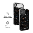 Obsidian Mist | Black Paint Splatter iPhone Case
