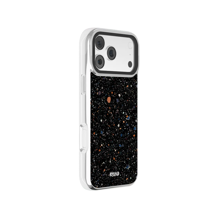Obsidian Mist | Black Paint Splatter iPhone Case