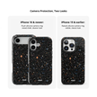 Obsidian Mist | Black Paint Splatter iPhone Case