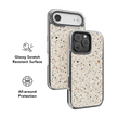 Ivory Haze | Ivory Paint Splatter iPhone Case