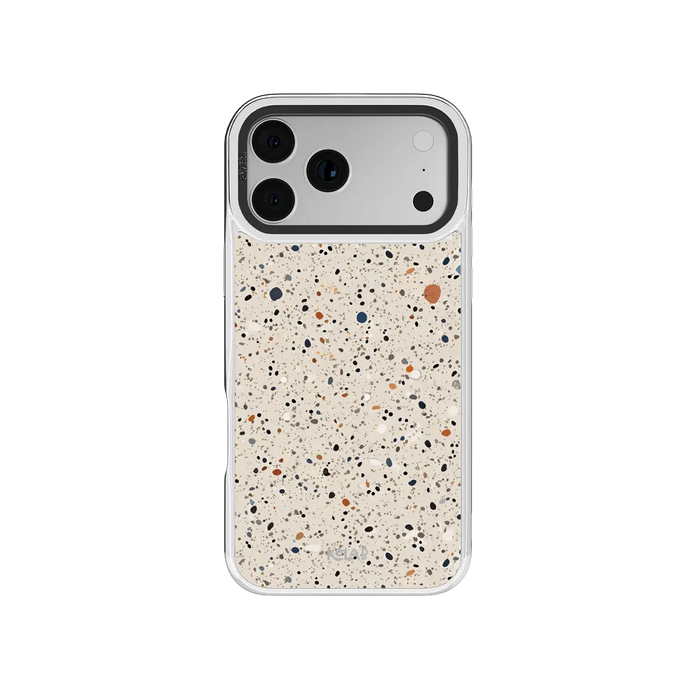 Ivory Haze | Ivory Paint Splatter iPhone Case