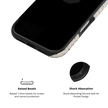 Ivory Haze | Ivory Paint Splatter iPhone Case