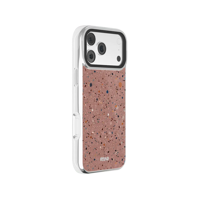 Rose Clay | Pink Paint Splatter iPhone Case