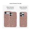 Rose Clay | Pink Paint Splatter iPhone Case