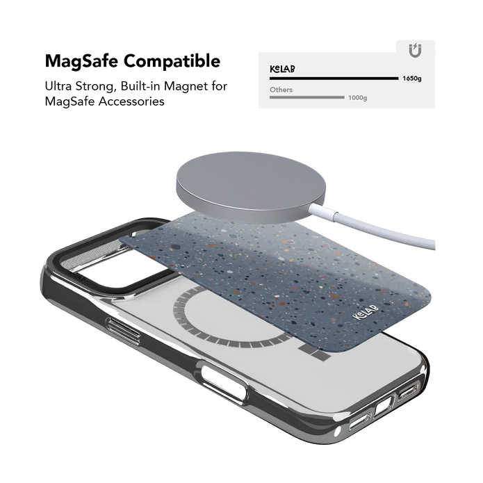 Seaside Drift | Blue Paint Splatter iPhone Case