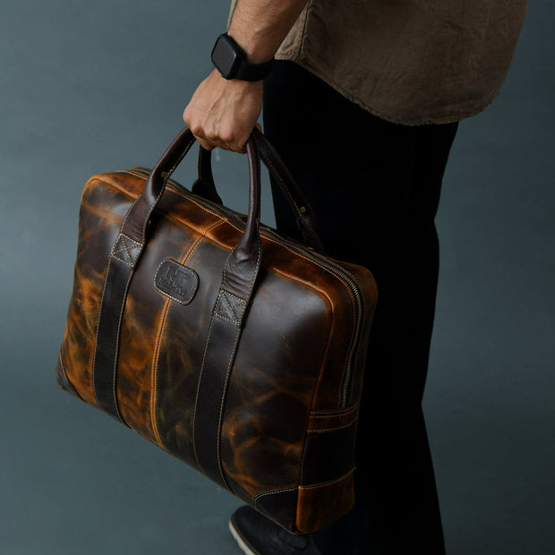 Brown Jefferson Briefcase
