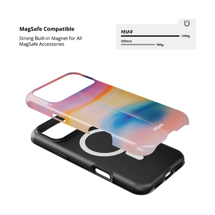 Dream Prism | Pastel Gradient Aura iPhone Case
