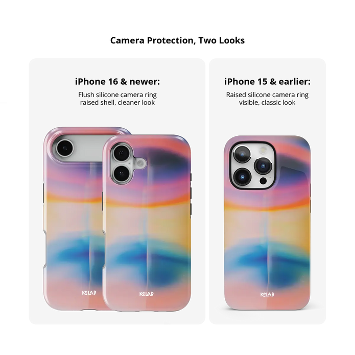 Dream Prism | Pastel Gradient Aura iPhone Case