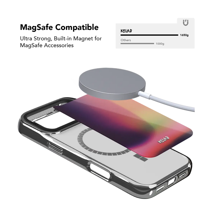 Lucid Ember | Purple Gradient Aura iPhone Case