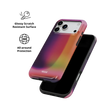 Lucid Ember | Purple Gradient Aura iPhone Case