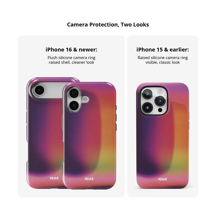Lucid Ember | Purple Gradient Aura iPhone Case