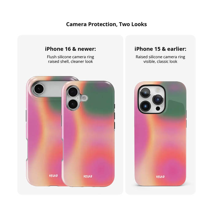 Aurora Pop | Colorful Gradient Aura iPhone Case