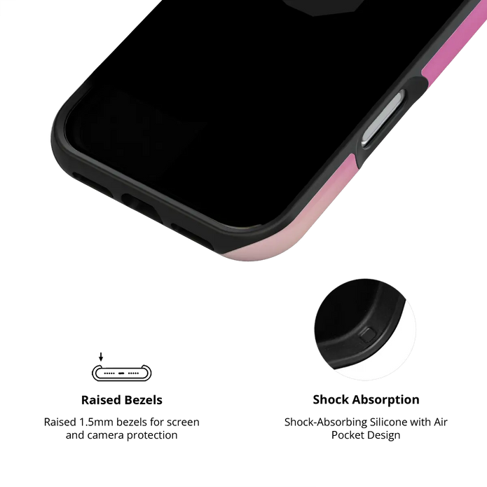 Aurora Pop | Colorful Gradient Aura iPhone Case