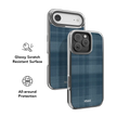Denim | Blue Flannel Plaid iPhone Case