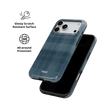Denim | Blue Flannel Plaid iPhone Case