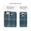 Denim | Blue Flannel Plaid iPhone Case