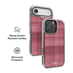 Rosé | Pink Flannel Plaid iPhone Case