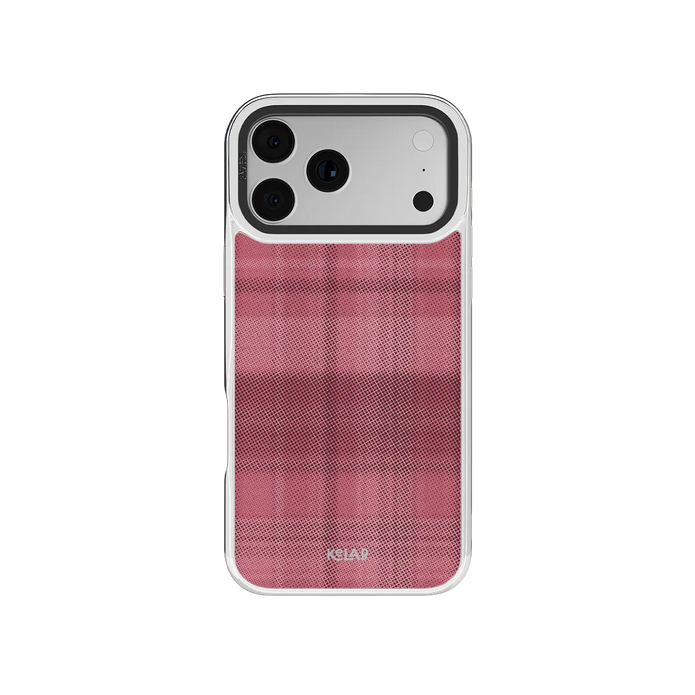 Rosé | Pink Flannel Plaid iPhone Case