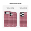 Rosé | Pink Flannel Plaid iPhone Case