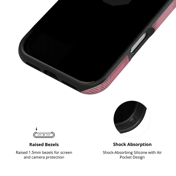 Rosé | Pink Flannel Plaid iPhone Case