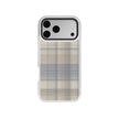 Oatmilk | Beige Flannel Plaid iPhone Case