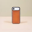 Premium Leather iPhone Air Wallet Case – Rustic Brown - Austin