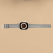 Apple Watch Grey Leather Strap - Boston