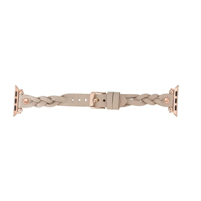 Apple Watch Braided Band - light beige - Chico
