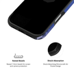 Blue Illusion | Blue Checkered Optical Illusion iPhone Case