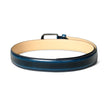 Eclipse Blue Leather Belt