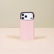 Leather iPhone 17 Pro Max Wallet Case – Pink - Austin