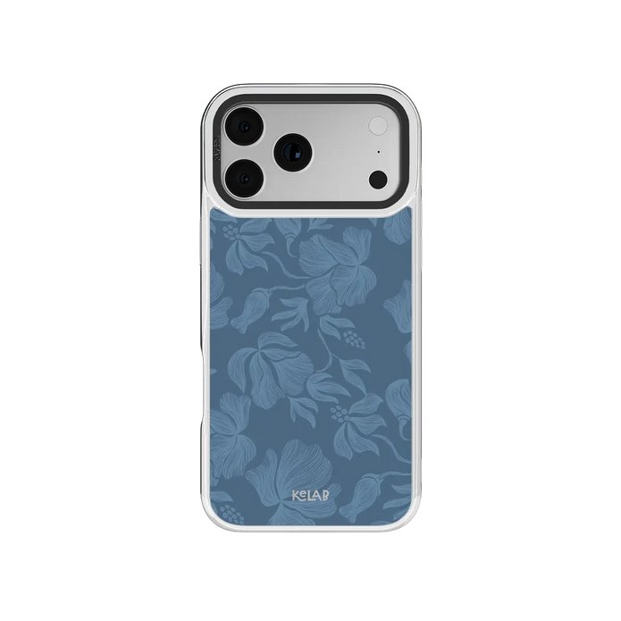 Cerulean | Dusty Blue Floral iPhone Case