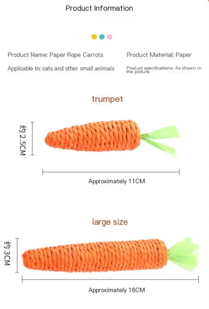 Jingle Jangle Carrot Toy
