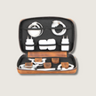 Leather Tech Organizer Case - Rich Brown - Oslo