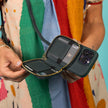 iPhone Case and Wallet with Long Strap - Forest