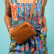 Leather Fanny Pack - Chocolate