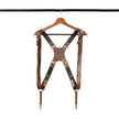 Double Camera Strap Harness- Brown