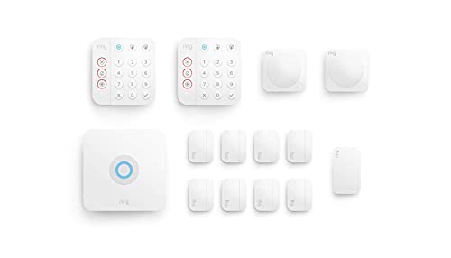 Ring Alarm 14-Piece Kit – Wireless Smart Home Security System | Expandable | Easy Setup | Mobile App Control | 24/7 Professional Monitoring | Alexa Compatible