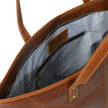 The Kim Tote Bag- Cocoa Brown