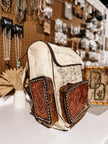 Evangeline Cowhide Backpack #5