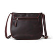 The Croco Satchel- Cherry Red