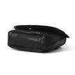 The Croco Satchel- Black