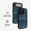 Denim | Blue Flannel Plaid iPhone Case