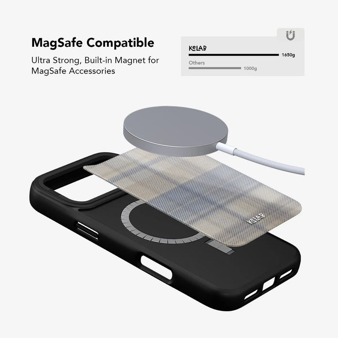 Oatmilk | Beige Flannel Plaid iPhone Case